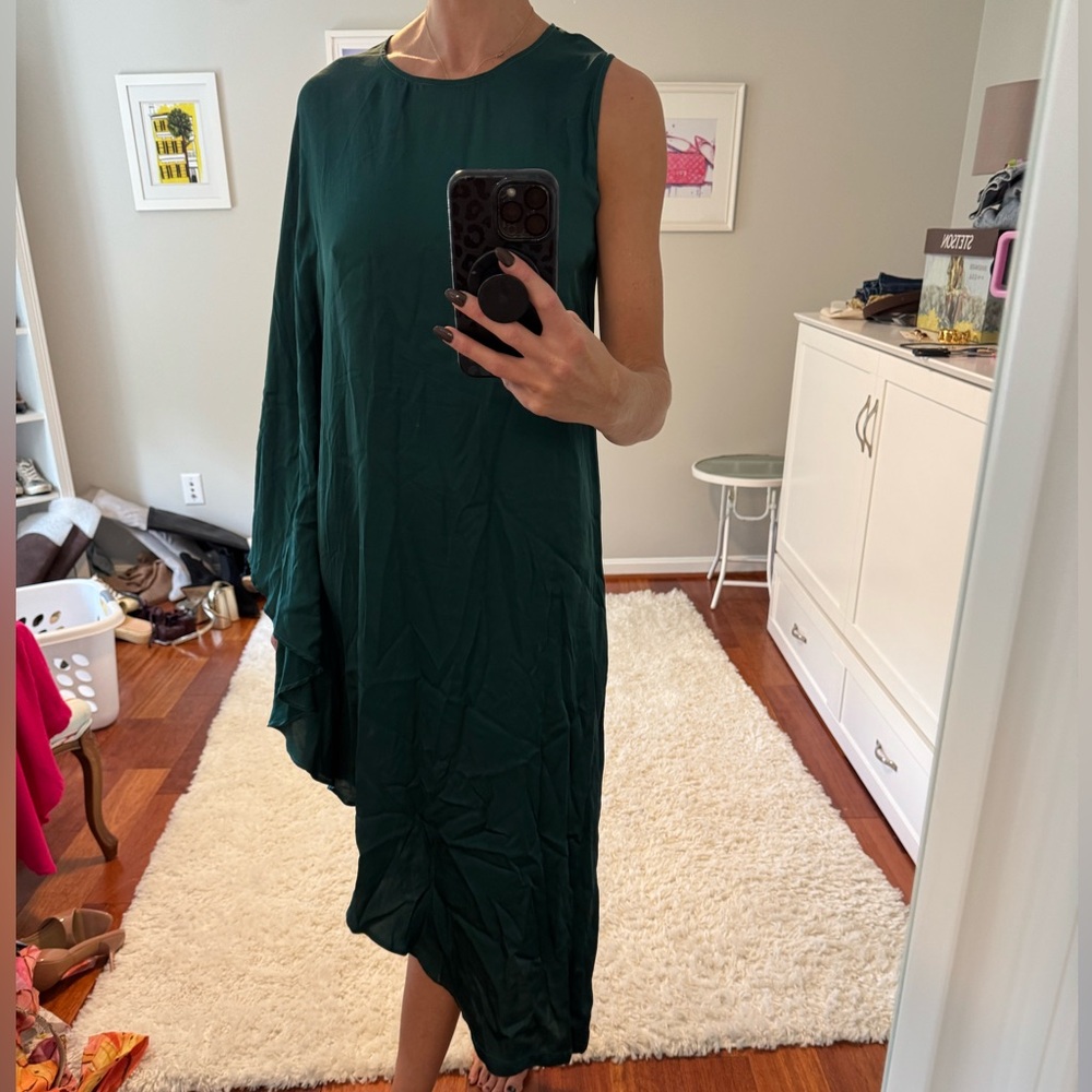 Teal Silk Dress by Stark X